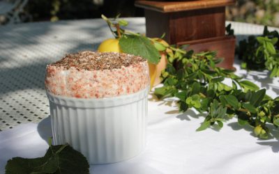 Soufflé glacé au coing et à la cardamome