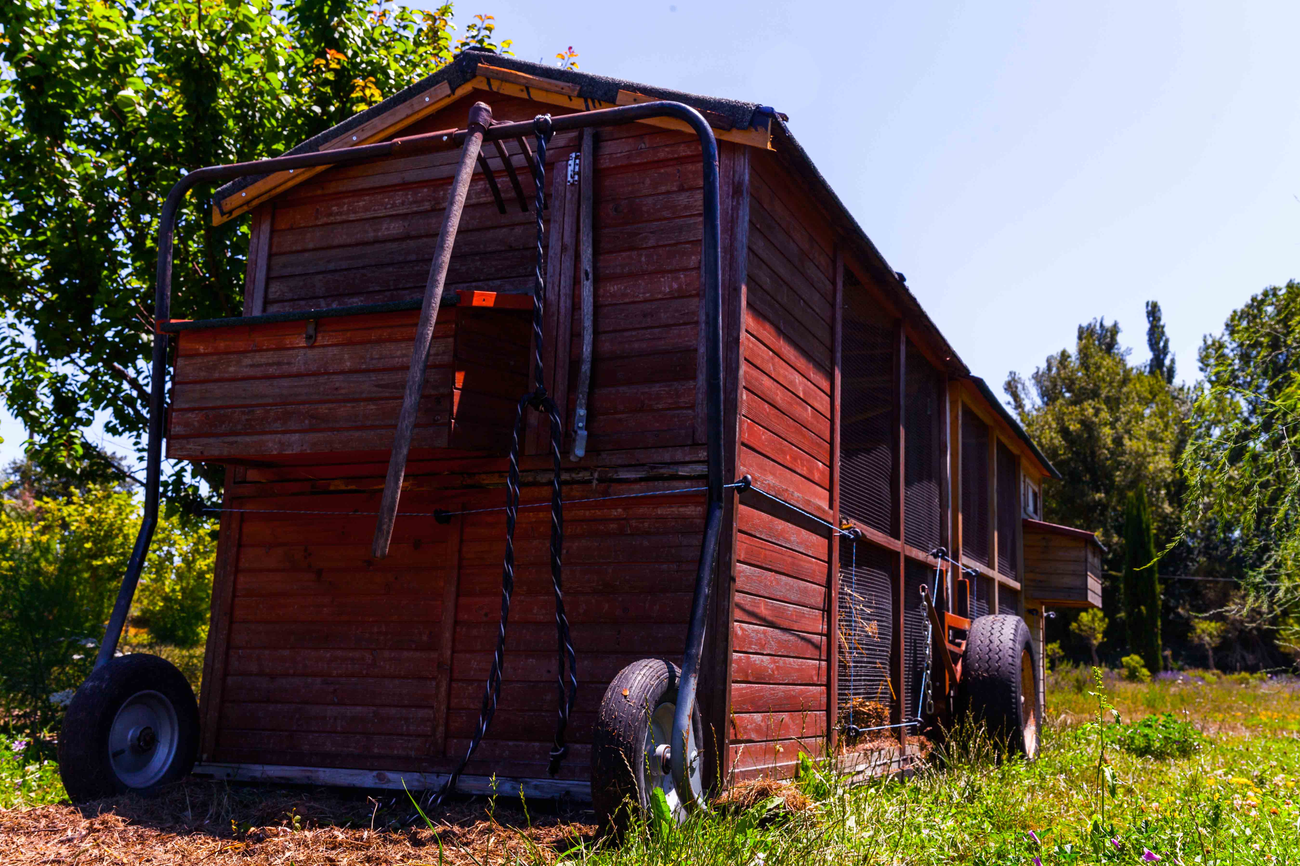 Le Poulailler Mobile Domaine De Saint Géry